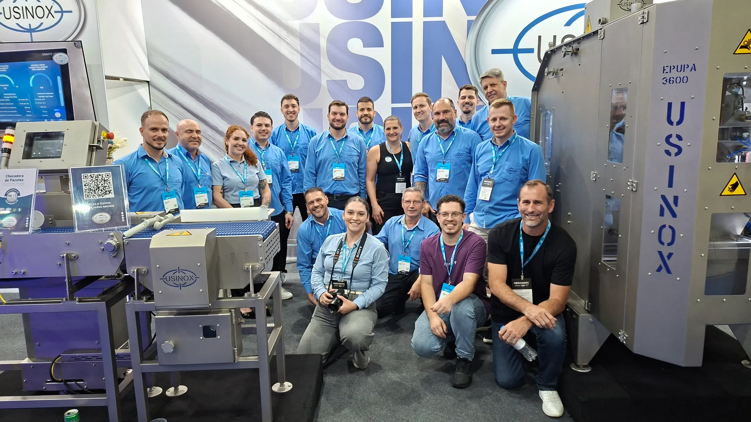 Línea do tempo de eventos USINOX mostra presencia constante no mercado industrial